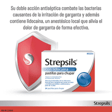 Strepsils con Lidocaína pastillas para chupar